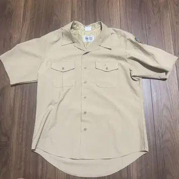 미군 실물 US NAVY JROTC 반팔 서비스 셔츠 XL