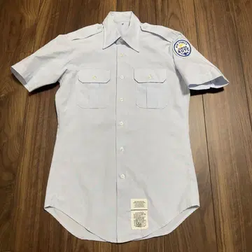 미군 AIR FORCE JROTC 반팔 셔츠 실물 M