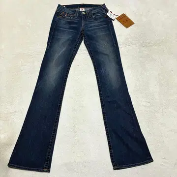 새상품 TRUE RELIGION BECKY 26 스트레치 플레어 y2k