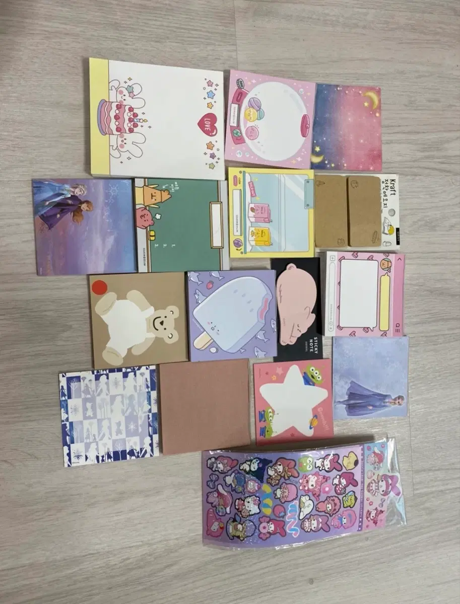 다꾸 용품 떡메모지 1