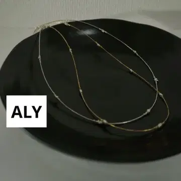 ALY 아일리 카렌 실버 목걸이