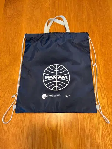 PAN AM x Mizuno 냅색 네이비