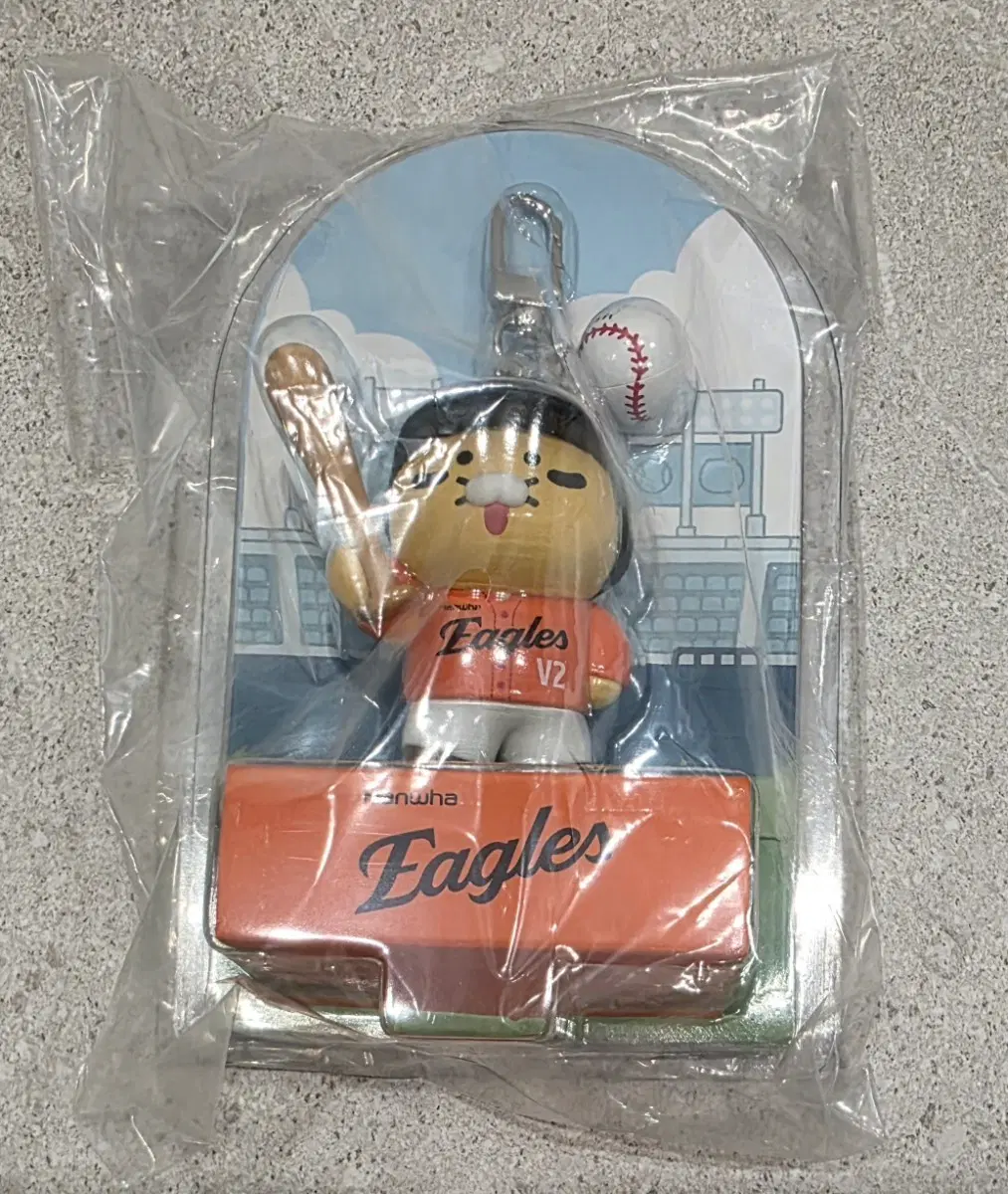 한화 이글스 춘식이 태닝 피규어 키링