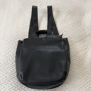 CAMPER 가죽 백팩 블랙