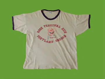 80s 챔피온 트리코 태그 링거 T셔츠 빈티지 염료 XL