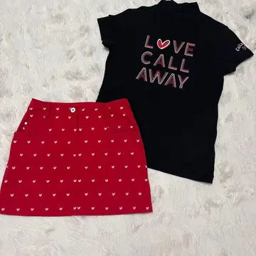 캘러웨이 골프웨어 상의 스커트 세트