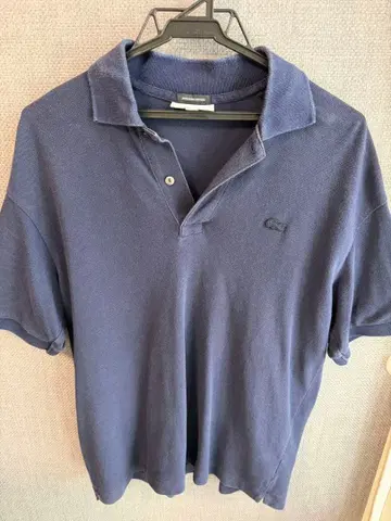 LACOSTE EXCLUSIVE EDITION 피케 셔츠 네이비 FR2