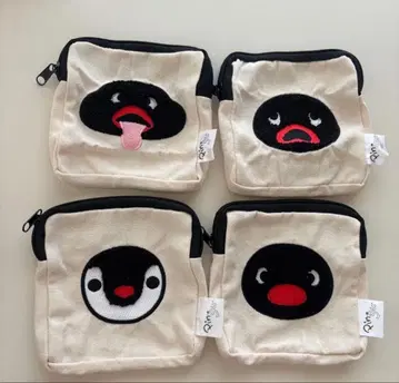 PINGU 핑구 모코모코 파우치 곤란한 핑구 이상한 핑구
