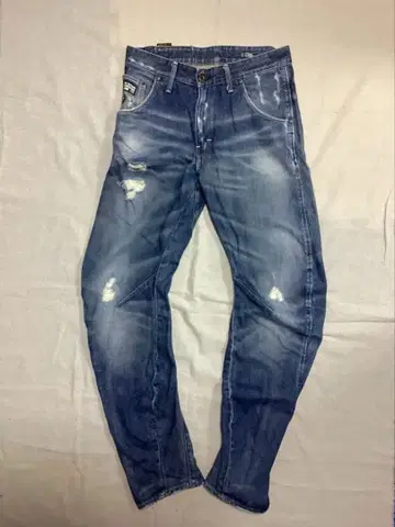G-STAR RAW 데미지 가공 데님 팬츠