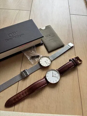 Daniel Wellington 손목시계 2개 세트