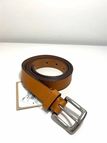 미사용 택 포함 SHIPS any HORWEEN 베이직 소가죽 벨트
