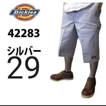 새상품 29 SV 하프 팬츠 디키즈 실버 42283