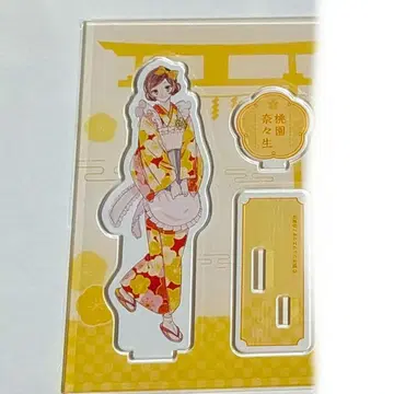 오늘부터 신령님 하쿠센샤 콜라보레이션 카페 토우엔 나나미 아크릴 스탠드