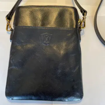 BALLY LEATHER 숄더백 블랙