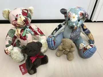 귀중 미사용 원더풀 월드 핑크하우스 봉제 인형 2 코사지 2