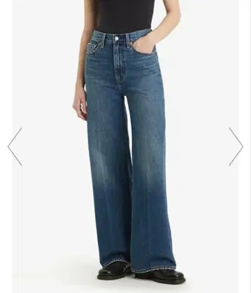 Levi's RIBCAGE 와이드 레그 청바지 다크 인디고 24