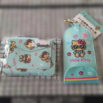 Hello Kitty 헬로키티 일광화상 키티 지갑 키케이스 세트