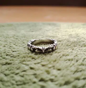 Sterling Silver Cross Motif Ring [ 19호 ]