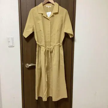 north object de petit. 원피스 머스타드 L