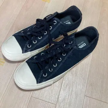 CONVERSE 올스타 스웨이드 스니커즈 블랙 26.5