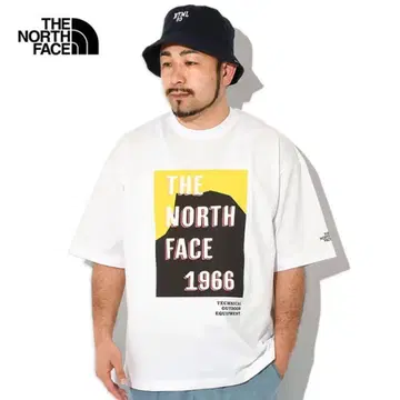 THE NORTH FACE 1966 로고 T셔츠 화이트