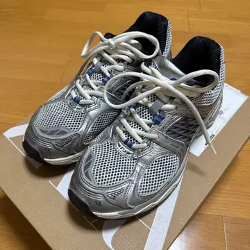 ZARA ORIGINS 실버 메쉬 스니커즈 41 26.4