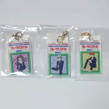 후르츠 바스켓 아크릴 참 1권 2권 3권 세트