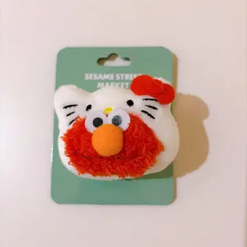 세서미 스트릿 산리오 키티 엘모 봉제 인형 배치 세서미