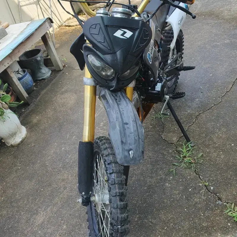 오프로드 산악 오토바이 125cc 레저용 바이크 상태좋아요