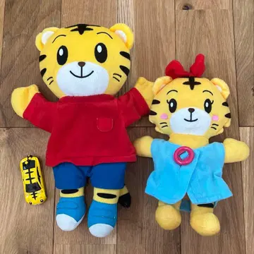 호비(시마지로) 퍼펫 하나짱 봉제 인형 호비(시마지로) 토미카 3종 세트
