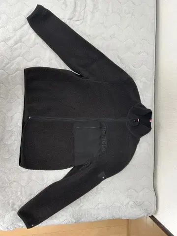 TOMMY HILFIGER 플리스 자켓 블랙 M 사이즈