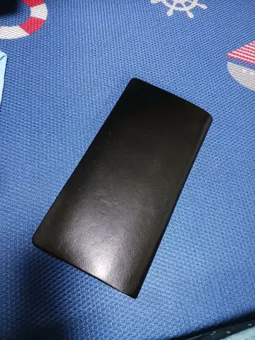 SLOW 레어 풀업 가죽 장지갑 블랙 심플 카드 홀더 부속