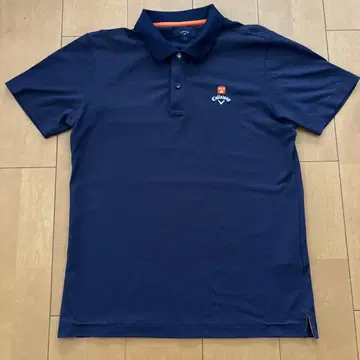 Callaway 피케 셔츠 네이비 L 사이즈 캘러웨이