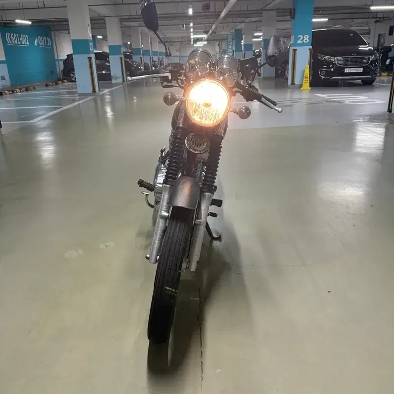 SYM 울프125cc 클래식 바이크