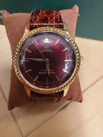 ROAMER 수동 와인딩 시계 17석 SHOCK PROOF