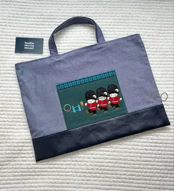 [새상품] familiar UPCYCLE PROJECT2026 데님 백