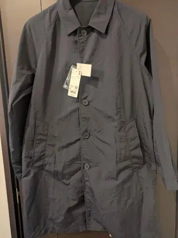 새상품 UNIQLO 포켓터블 하프 코트 나일론 S 사이즈
