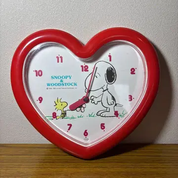 가격 인하 Citizen Snoopy & Woodstock 벽걸이 시계 레트로