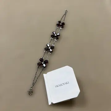 SWAROVSKI 플라워 모티브 팔찌