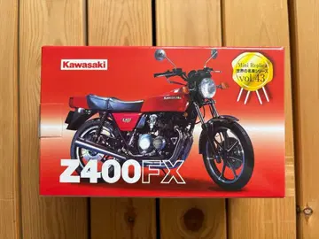 [ 새상품 ] Kawasaki Z400FX 미니어처 모델 레드바론