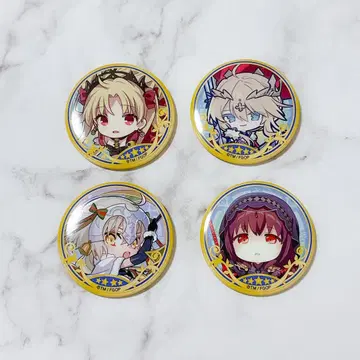 FGO 최종 재림 미니 캔뱃지 에레쉬키갈 아르토리아 잔느 스카사하