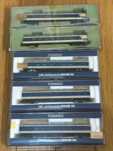 N 게이지 TOMIX GAKKEN 583계 5량 세트