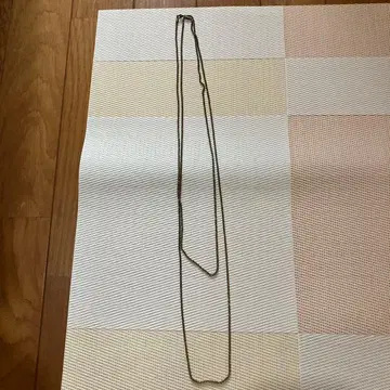 두지엠 클래스 롱 체인 목걸이 골드 컬러 앤티크풍
