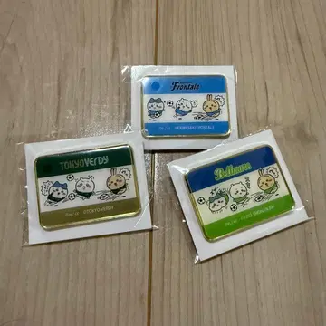 치이카와 J리그 콜라보 핀 배지