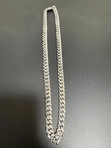 새상품급 AVALANCHE 실버 925 키헤이 목걸이 108g 55cm
