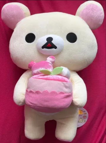 반짝반짝 디저트 봉제 인형 XL 코리락쿠마