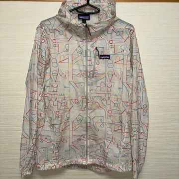 Patagonia 컬러풀 패턴 후드 부착 나일론 자켓 M