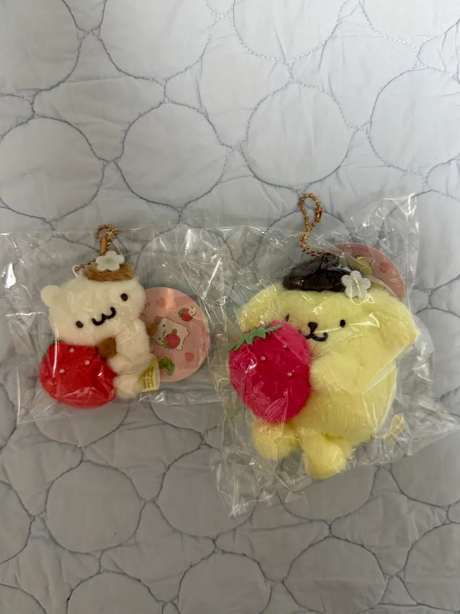 (미개봉)폼폼푸린 머핀 딸기 무뉴구루미 마스코트