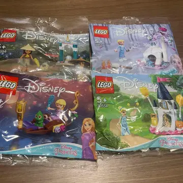 레고 LEGO 프린세스 4세트 엘사 신데렐라 라야 라푼젤