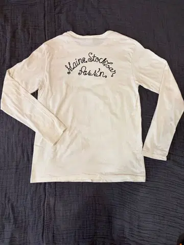BARNS OUTFITTERS 긴팔 티셔츠 화이트 L